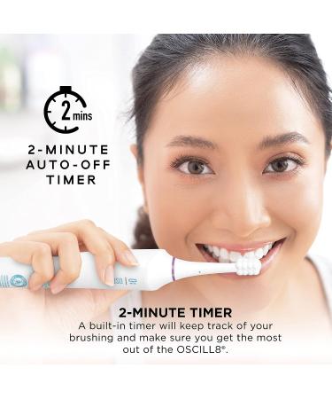 Conair OSCILL8 Rechargeable Power Toothbrush - Rechargeable Electric Toothbrush - Buy Online on GoSupps.com