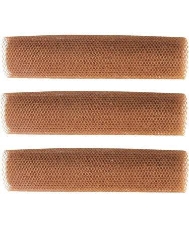 Long Net Bath Sponge | Nylon Mesh African Mesh Cloth Shower Net Scrubber Dead Skin Removal Bath Sponges for Women & Men Coffee - Buy Online on GoSupps.com