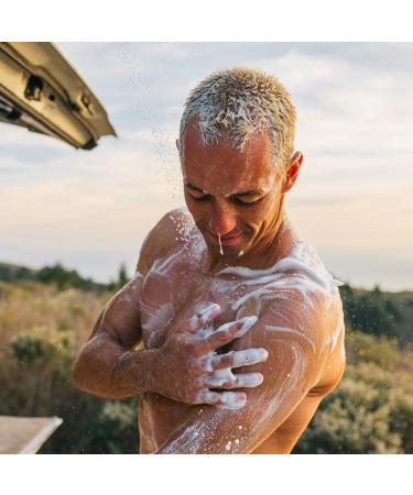 Every Man Jack Sea Minerals + Citron Men's 3-in-1 All Over Wash - Sea Mineral, Bergamot, Citrus - For All Skin and Hair Types - Soy Proteins for Cleansing, Nourishing, and Protecting - Buy Online on GoSupps.com