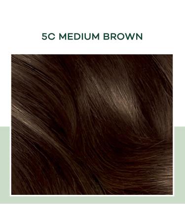 Clairol Natural Instincts Demi-Permanent Hair Dye 5C Brass Free Medium Brown 5.85 Fl Oz - Pack of 3 - Buy Online on GoSupps.com