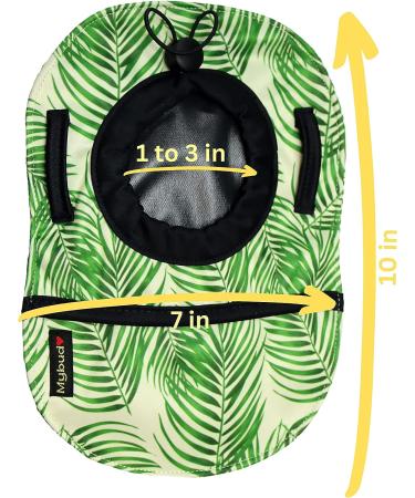 Foliage 1 Ostomy Bag Covers - Waterproof Inner Liner, Adjustable Flange Opening Stoma Pouch Cover with Belt | 2 Pieces | Medium Size - Buy Online on GoSupps.com