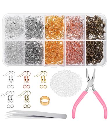 Audab Jewelry Wire Wrapping Jewelry Making Supplies Kit, Ring Sizer  Measuring Tools Kit with Tools, Ring Craft Wires, Jewelry Findings for  Rings