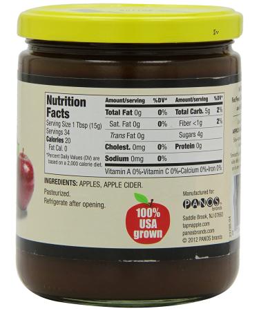 Tapn Apple 18oz Apple Butter Spread - Delicious and Natural Fruit Spread - Buy Online on GoSupps.com