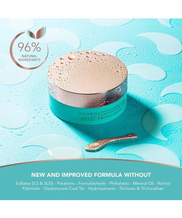 FOREO IRIS Hydrating Hydrogel Eye Mask - Dark Circles & Puffy Eyes Treatment - Vegan - 60 Patches - Buy Online on GoSupps.com