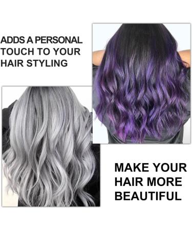 Temporary Natural Hair Coloring Mud Hair Wax Color Hairstyle Cream Color Wax Color Hair Wax Temporary Instant Hair Pomade Versatile Hair Color Wax For Men And Women (B 30ML) - Buy Online on GoSupps.com