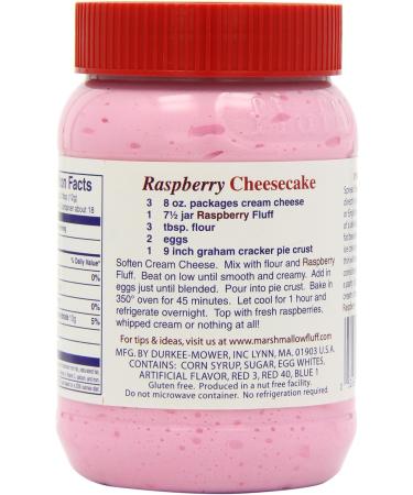 Raspberry Marshmallow Fluff 212g (pack of 4) - Buy Online on GoSupps.com