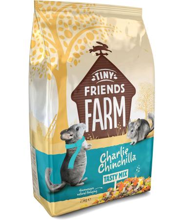 Supreme Petfoods Tiny Friends Farm Charlie Chinchilla Tasty Mix 2.5kg - Color Variations Available - Buy Online on GoSupps.com