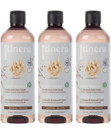  sarcia.eu ITINERA - Soothing body wash with oats from Veneto 95% natural ingredients 370 ml 5 pieces - Buy Online on GoSupps.com