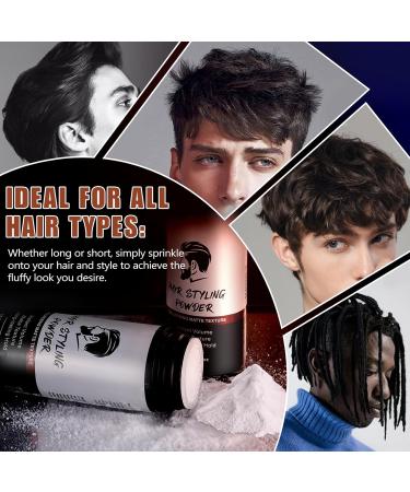PLOBRT Volume powder for men hair styling powder styling powder for men with natural look matte texture longlasting hold easy to apply nongreasy 10 g 10 g 1er Pack - Buy Online on GoSupps.com