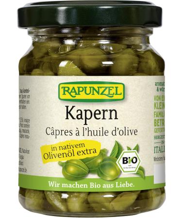 Rapunzel Organic Capers in Olive Oil (6 x 120 gr)