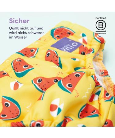 Bambino Mio Reusable Swimming Diaper for Babies & Toddlers - Silly Pineapple Size L (1-2 Years) - Buy Online on GoSupps.com