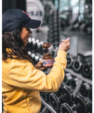 HealthyCo Proteinella Hazelnut Cocoa Spread 400g - No Added Sugar, No Palm Oil, High Protein - Healthy Chocolate Snack - Buy Online on GoSupps.com