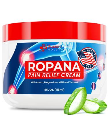 Penetrating Relief Cream with Arnica Magnesium MSM & Turmeric - Natural Soothing Relief Cream for Joints & Sore Muscles - Non Greasy 4 FL Oz.