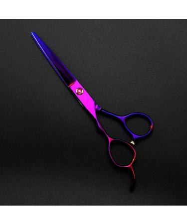 Left Handed Professional Japan 6 Inch Pruple Hair Scissors Haircut Thinning Barber Cutting Shears Hairdresser Scissors Purple 6 inch 2024 - Buy Online on GoSupps.com
