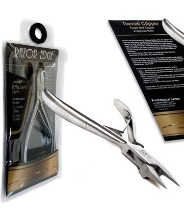 Razor Edge High Performance Toe Nail Clipper Straight Arrow Pointed Blade Nail Cutter - Buy Online on GoSupps.com