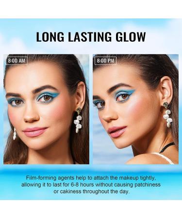 Oulac Sensual Touch Powder Sunkissed Bronzer - Subtle Shimmery Bronze Powder for Natural Glow (B02) Gold Coast - Buy Online on GoSupps.com