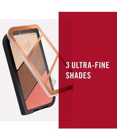 Rimmel London Kate Sculpting & Highlighting Kit - Golden Bronze | Contour & Glow Palette - Buy Online on GoSupps.com