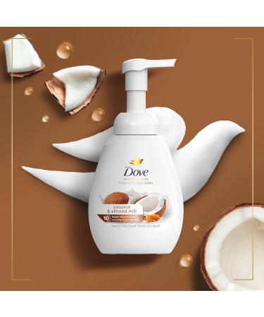 Dove Foaming Hand Wash Coconut & Almond Milk Pack of 4 | Moisturizing Formula | 10.1 oz - Buy Online on GoSupps.com