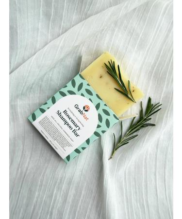 All-Natural Shampoo Bar For Hair Handcrafted with All-Natural Ingredients Oils and Extracts - Sulfate-free Paraben-free Cruelty-free Eco-Conscious Zero-Waste (2 pack Rosemary) - Buy Online on GoSupps.com