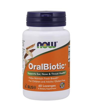 Now Foods OralBiotic 60 Lozenges