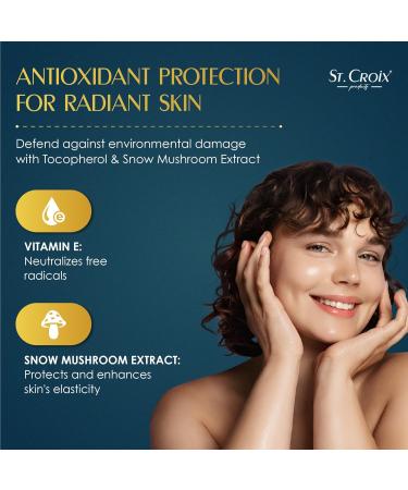 St. Croix Products Peptide Blast Retinoid Night Cream 2% Granactive Retinoid with Peptides Snow Mushroom & Hyaluronic Acid Gentle Night Moisturizer for Dry or Sensitive Skin - Buy Online on GoSupps.com