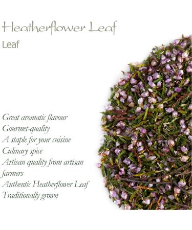 Heather Flowers and Leaves - Heather Flowers Tea Heather Flowers and Leaf Tea Heather Flower Heather Leaves Heatherflower Leaf 100g - Buy Online on GoSupps.com