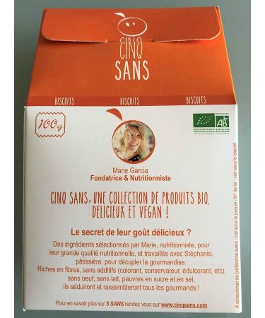 Sweet Biscuit Chocolate Chips 100g / FIVE WITHOUT / ORGANIC Healthy Gluten Free - Buy Online on GoSupps.com