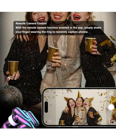 Dadea Smart Ring - Waterproof Stainless Steel Fitness Tracker | Elegant Sleep-Tracking Health Ring | Comfortable & Durable Fashionable Design - Buy Online on GoSupps.com