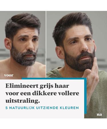 Just for Men Mustache & Beard Coloring - Medium Brown M35 (2-Pack) | Eliminate Gray Hair & Achieve Full Look with Applicator Brush - Buy Online on GoSupps.com