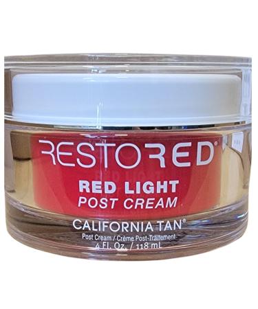California Tan CT Restored Post Cream Red Light Therapy 4 ounces Red Light Therapy Aftercare