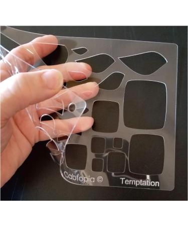 Cabtopia 3-Piece Lapidary Jewelry Design Templates - Strength, Temptation, Winsome - Buy Online on GoSupps.com