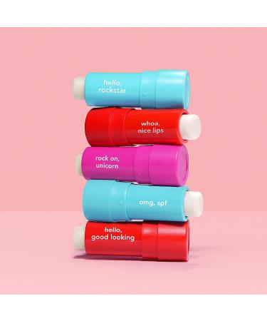 Hello Moisturizing Vegan Lip Balm - Sweet Mint SPF 15, Beeswax, Petrolatum & Parabens Free - 0.15 oz (1 Pack) - Buy Online on GoSupps.com