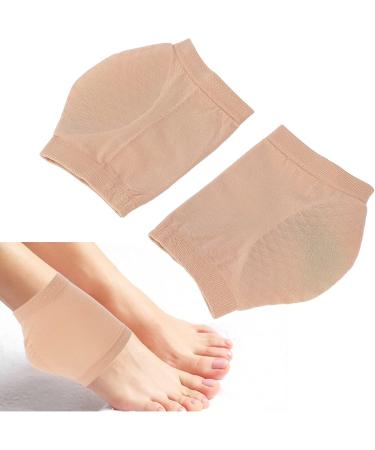 Toeless Heel Repair Socks Breathable Anti Cracking Comfortable Skin Friendly Heel Socks for Wearing High Heel Shoes for Prolonged Standing - Buy Online on GoSupps.com