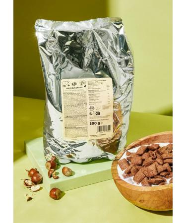 KoRo - Organic Nougat Bits with 8.5% hazelnut 500 g