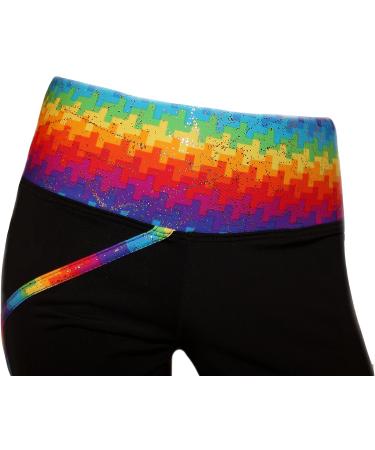 Ice Fire Figure Skating Criss Cross Pants - Spectrum Gold (Size 10-12) - Buy Online on GoSupps.com