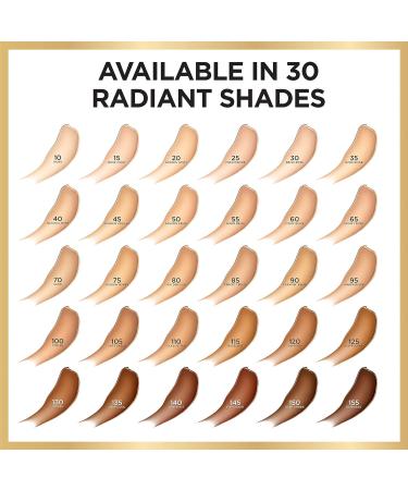 L'Or al Paris Age Perfect Radiant Serum Foundation SPF 50 Deep Amber 1oz - Buy Online on GoSupps.com