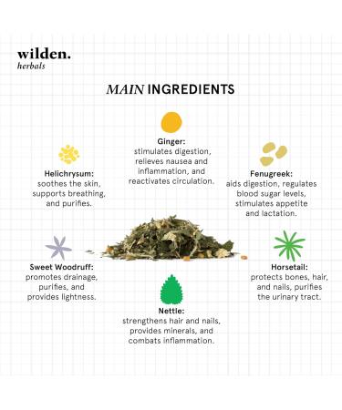 Wilden Herbals Remedium n.7 Detox - Tisane D purative - M lange de Herbes D toxifiantes pour Eliminer l'Exc s de Toxines - 10 Sachets - Buy Online on GoSupps.com