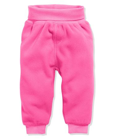Playshoes Unisex Kid's Fleece-Pumphose Baby Pants 80 Pink