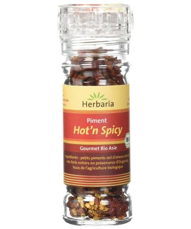 Herbaria Hot'N Spicy Chili Pepper Whole Bird Tongue Organic Red Mill 20g