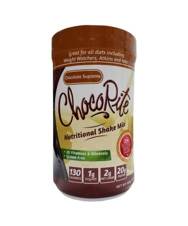 HealthSmart Foods ChocoRite Protein Chocolate Supreme 14.7 oz (418 g)