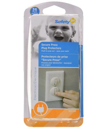Safety 1st Secure Press Plug Protectors - 36 Pack | Childproofing Essential - Buy Online on GoSupps.com