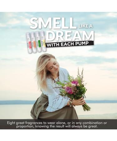 DEMETER Happy Foolproof Blending Set Pink Grapefruit Fuzzy Navel Grass Vanilla Cake Batter Fresh Brewed Coffee Bulgarian Rose Apple Blossom Pixie Dust Set of 8 Perfumes - Buy Online on GoSupps.com