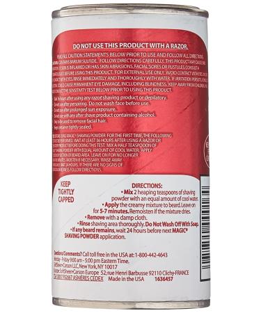 Magic Extra Strength Shaving Powder Red Can 5 Oz (6 Pack) - Fast & Effective Hair Removal - Buy Online on GoSupps.com