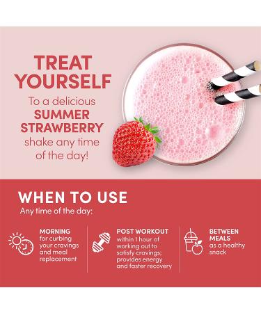Designer Wellness 100% Whey Protein Powder - Natural, Gluten-Free, Probiotics, Fiber, B-Vitamins, Summer Strawberry, 2 lb - Buy Online on GoSupps.com