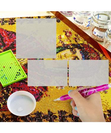300pcs Double-Sided Non-Stick Diamond Painting Cover Replacement | 5D Diamond Painting Accessories Tool 15x15cm & 15x10cm Release Paper for Adult Kids - Buy Online on GoSupps.com