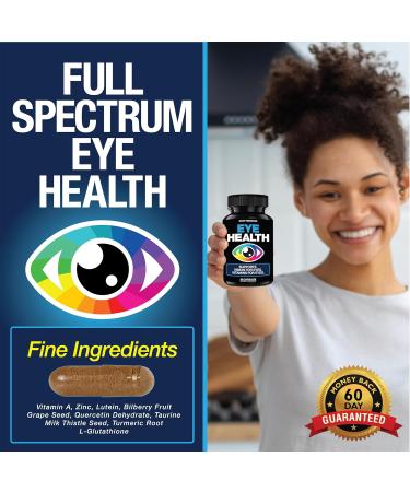 Saint Mingiano Thyroid Support Supplement 120 Capsules - with - Eye Care & Vision Vitamins Supplement 60 Capsules - Buy Online on GoSupps.com