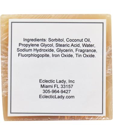 Buy Frankincense and Myrrh Glycerin Soap - Eclectic Lady 4 oz Bar | Premium Natural Soap for Glowing Skin - Buy Online on GoSupps.com