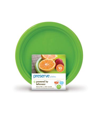 Preserve On the Go Small Plates Kitchen Supplies, Apple Green Small Plates Apple Green