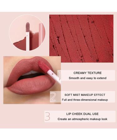3 Pcs Nude Matte Lipstick Set Nude Lipstick Velvet Air Moisture Smooth Crayon Lip Stain Long Lasting Lipstick 24 Hour Waterproof Nourishing Lipstick with a Matte Finish  Lip Gloss Lipstick for Women (Set C) SET-C - Buy Online on GoSupps.com