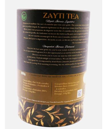 Moroccan Green Tea with Dried Sweet Mint - Premium Quality Moroccan Green Tea Box of 160 g - Buy Online on GoSupps.com